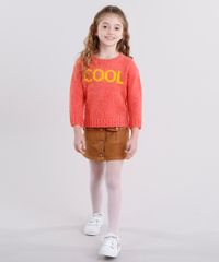 Sueter-infantil--Cool--em-Trico-Desfiado-Manga-Longa-Decote-Redondo-Coral-8862624-Coral_3