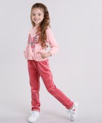 Blusao-Infantil-em-Moletom-Bordado-com-Paetes-Gola-com-Capuz-Rosa-8863323-Rosa_3