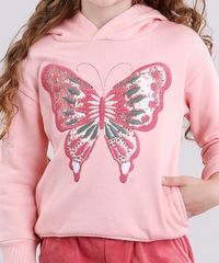 Blusao-Infantil-em-Moletom-Bordado-com-Paetes-Gola-com-Capuz-Rosa-8863323-Rosa_4