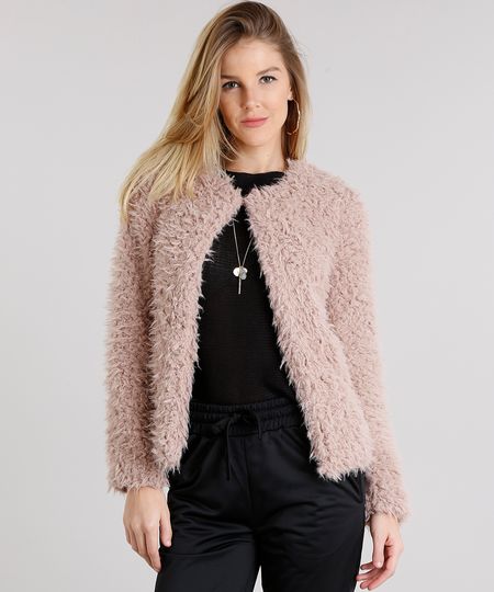 Casaco-Feminino-de-Pelo-Manga-Longa-Decote-Redondo-Rose-8860502-Rose_1 Casaco-Feminino-de-Pelo-Manga-Longa-Decote-Redondo-Rose-8860502-Rose_1