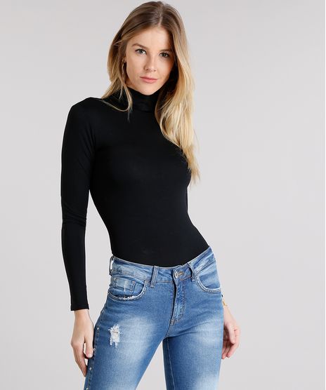 Blusa-Feminina-Gola-Alta-Basica-Manga-Longa-Preta-9157082-Preto_1