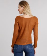 Sueter-Feminino-Basico-Amplo-em-Trico-Decote-Canoa-Caramelo-9081902-Caramelo_2 Sueter-Feminino-Basico-Amplo-em-Trico-Decote-Canoa-Caramelo-9081902-Caramelo_2