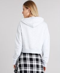 Blusao-Feminino-Cropped-em-Moletom-Basico-com-Capuz-Manga-Longa-Cinza-Mescla-Claro-9118282-Cinza_Mescla_Claro_2