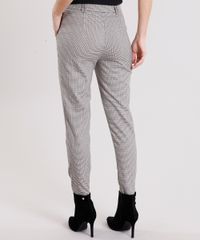 Calca-Feminina-Estampada-Pied-de-Poule-Alfaiataria-Preta-8927213-Preto_2