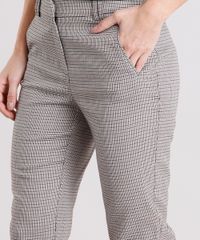 Calca-Feminina-Estampada-Pied-de-Poule-Alfaiataria-Preta-8927213-Preto_4