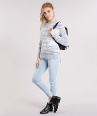 Sueter-Feminino-Longo-Felpudo-Assimetrico-Manga-Longa-Cinza-Claro-8888713-Cinza_Claro_3