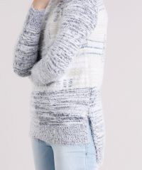 Sueter-Feminino-Longo-Felpudo-Assimetrico-Manga-Longa-Cinza-Claro-8888713-Cinza_Claro_4