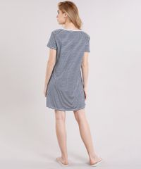 Camisola-Feminina-Snoopy-Listrada-Manga-Curta-Off-White-9172379-Off_White_2