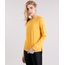 Blusao-Feminino-Basico-em-Moletom-Manga-Longa-Decote-Redondo-Amarelo-Escuro-9078722-Amarelo_Escuro_1