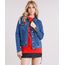 Jaqueta-Jeans-Feminina-Destroyed-com-Ziper-na-Manga-Azul-Escuro-9113171-Azul_Escuro_1