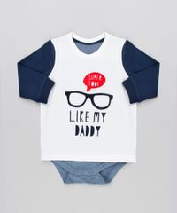 Body-Camiseta-Infantil-com-Estampa-Interativa-Oculos-Manga-Longa-Gola-Careca-em-Algodao---Sustentavel-Off-White-8909006-Off_White_1