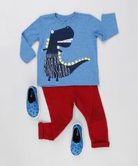 Camiseta-Infantil-Dinossauros-Manga-Longa-Gola-Careca-Azul-9129057-Azul_3