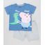 Conjunto-de-Camiseta-George-e-Dinossauro-Manga-Curta-Azul---Bermuda-em-Moletom-Cinza-Mescla-9154868-Cinza_Mescla_1
