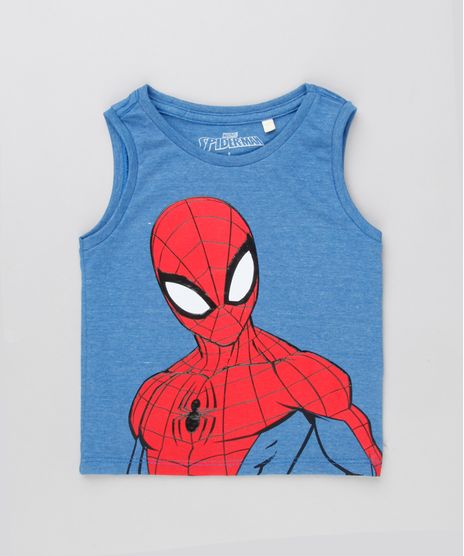 Regata-Infantil-Homem-Aranha-Decote-Redondo-Azul-8619824-Azul_1
