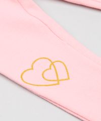Calca-Legging-Infantil-com-Estampa-de-Coracao-em-Algodao---Sustentavel-Rosa-9151139-Rosa_4