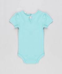 Body-Infantil-Coelho-com-Laco-Manga-Curta-Decote-Redondo---Faixa-de-Cabelo-em-Algodao---Sustentavel-Verde-Agua-8915342-Verde_Agua_2