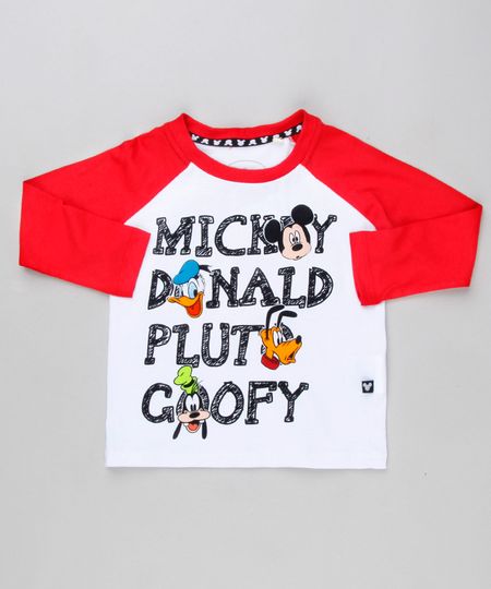 Camiseta-Infantil-Raglan-Turma-do-Mickey-Manga-Longa-Gola-Careca-em-Algodao---Sustentavel-Azul-Royal-9140169-Azul_Royal_1
