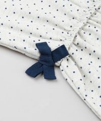 Vestido-Infantil-Estampado-de-Poa-com-Lacos-em-Moletom-Manga-Curta-Decote-Redondo-Cinza-Mescla-Claro-9140863-Cinza_Mescla_Claro_4