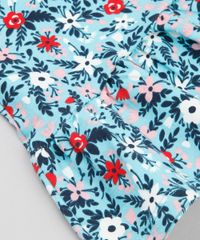 Vestido-Infantil-Estampado-Floral-com-Babado-Manga-Curta-Decote-Redondo-em-Algodao---Sustentavel-Azul-Claro-9152667-Azul_Claro_4