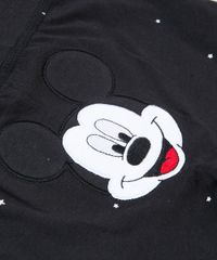 Short-Infantil-Mickey-Estampado-de-Estrelas-em-Algodao---Sustentavel-Preto-8928653-Preto_4