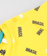Body-Infantil-Brasil-Estampado-de-Estrelas-Manga-Curta-Decote-Redondo-Amarelo-9154232-Amarelo_4