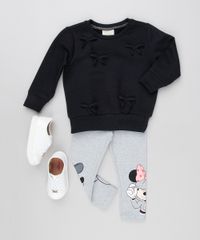 Calca-Legging-Infantil-Minnie-e-Mickey-em-Algodao---Sustentavel-Cinza-Mescla-9157091-Cinza_Mescla_3