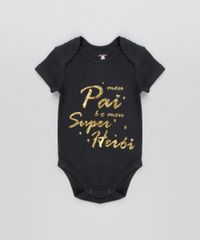 Body-Infantil--Meu-Pai-e-o-Meu-Super-Heroi--com-Estampa-Metalizada-Manga-Curta-Decote-Redondo-Preto-8915725-Preto_1