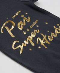 Body-Infantil--Meu-Pai-e-o-Meu-Super-Heroi--com-Estampa-Metalizada-Manga-Curta-Decote-Redondo-Preto-8915725-Preto_4