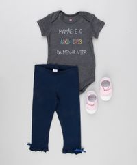 Body-Infantil--Mamae-e-o-Arco-Iris-da-Minha-Vida--com-Glitter-Manga-Curta-Decote-Redondo-Cinza-Mescla-Escuro-9183620-Cinza_Mescla_Escuro_3
