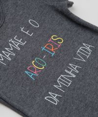 Body-Infantil--Mamae-e-o-Arco-Iris-da-Minha-Vida--com-Glitter-Manga-Curta-Decote-Redondo-Cinza-Mescla-Escuro-9183620-Cinza_Mescla_Escuro_4 Body-Infantil--Mamae-e-o-Arco-Iris-da-Minha-Vida--com-Glitter-Manga-Curta-Decote-Redondo-Cinza-Mescla-Escuro-9183620-Cinza_Mescla_Escuro_4