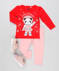 Calca-Legging-em-Moletom-com-Laco-em-Algodao---Sustentavel-Rosa-8971648-Rosa_3