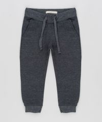 Calca-Infantil-em-Moletom-Basica-com-Bolso-Cinza-Mescla-Escuro-8612929-Cinza_Mescla_Escuro_1