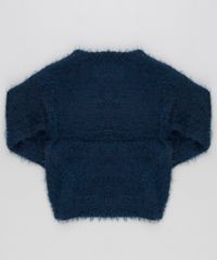 Sueter-Infantil-Raposa-em-Trico-Desfiado-Manga-Longa-Decote-Redondo-Azul-Marinho-8886396-Azul_Marinho_2