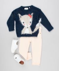 Sueter-Infantil-Raposa-em-Trico-Desfiado-Manga-Longa-Decote-Redondo-Azul-Marinho-8886396-Azul_Marinho_3