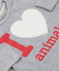 Blusa-Infantil--I-Love-Animal--com-Coracao-Manga-Longa-Decote-Redondo-Cinza-Mescla-9140900-Cinza_Mescla_4