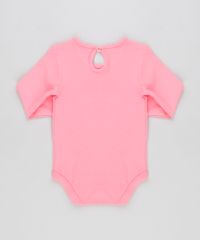Body-Infantil-Coracao-com-Bordado-Manga-Longa-Decote-Redondo---Faixa-de-Cabelo-com-Laco-em-Algodao---Sustentavel-Rosa-8908929-Rosa_2