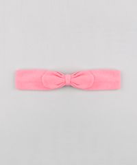 Body-Infantil-Coracao-com-Bordado-Manga-Longa-Decote-Redondo---Faixa-de-Cabelo-com-Laco-em-Algodao---Sustentavel-Rosa-8908929-Rosa_4