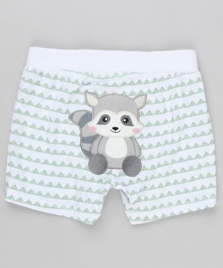 Short-Infantil-Guaxinim-Estampado-Geometrico-em-Algodao---Sustentavel-Off-White-8814724-Off_White_1