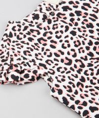 Vestido-Infantil-Estampado-Animal-Print-Manga-Curta-Decote-Redondo-Bege-8877301-Bege_4