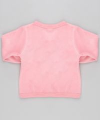 Cardigan-Infantil-em-Plush-Manga-Longa-de-Algodao---Sustentavel-Rosa-8811421-Rosa_2