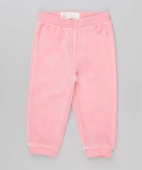 Calca-Infantil-em-Plush-de-Algodao---Sustentavel-Rosa-8811428-Rosa_1