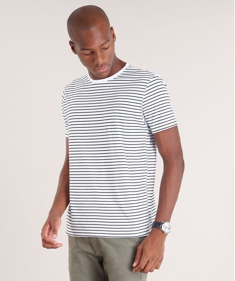 Camiseta-Masculina-Basica-Listrada-Manga-Curta-Gola-Careca-Branca-8819655-Branco_1