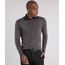 Sueter-Masculino-Basico-em-Trico-Manga-Longa-Gola-V-Chumbo-8464173-Chumbo_1