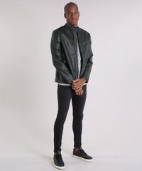 Jaqueta-Masculina-Biker-Water-Reppelent-com-Bolsos-Chumbo-8851847-Chumbo_3