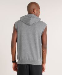 Regata-Masculina-Esportiva-Ace-em-Moletom-com-Capuz-Bolso-Canguru-Cinza-Mescla-Escuro-9142872-Cinza_Mescla_Escuro_2
