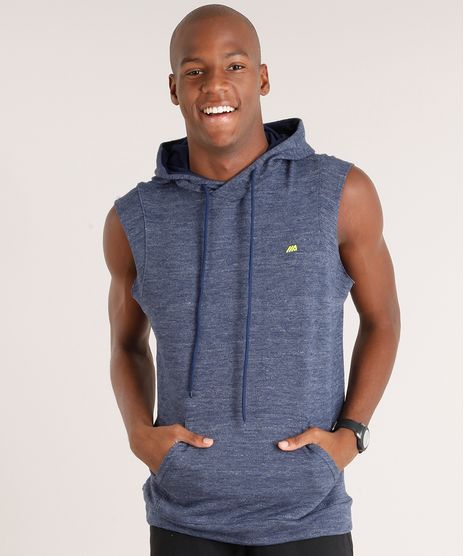 Regata-Masculina-Esportiva-Ace-em-Moletom-com-Capuz-Bolso-Canguru-Azul-Marinho-9142871-Azul_Marinho_1