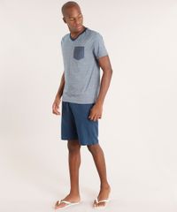 Pijama-Masculino-com-Bolso-Manga-Curta-Gola-V-Azul-Marinho-9158286-Azul_Marinho_1 Pijama-Masculino-com-Bolso-Manga-Curta-Gola-V-Azul-Marinho-9158286-Azul_Marinho_1