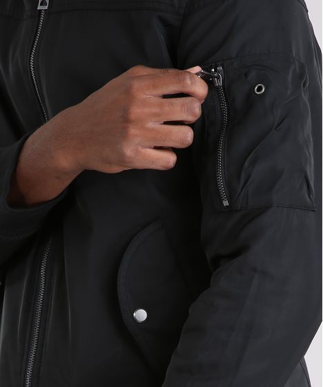 jaqueta de pano masculina
