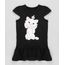 Vestido-Infantil-Marie-com-Babado-Manga-Curta-Decote-Redondo-em-Algodao---Sustentavel-Preto-9169078-Preto_1