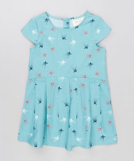 Vestido-Infantil-Estampado-de-Estrelas-Com-Pregas-Manga-Curta-Decote-Redondo-Azul-Claro-8877289-Azul_Claro_1 Vestido-Infantil-Estampado-de-Estrelas-Com-Pregas-Manga-Curta-Decote-Redondo-Azul-Claro-8877289-Azul_Claro_1